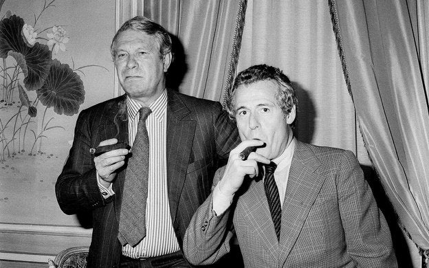 Christian Millau y Henri Gault, en la década de 1970, cuando contaron y dieron alas a la renovación de la cocina francesa.