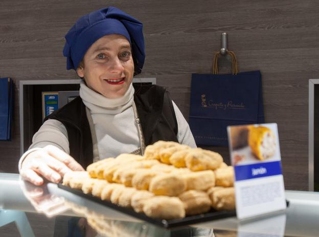 María Govantes, encargada de 'Croqueta y Presumida'. :: Díaz uriel/