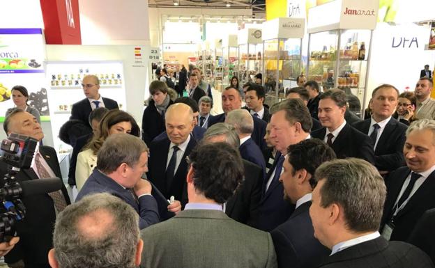 El equipo de Rioja Wine Rusia recibe la vista del Viceministro de Agricultura de Rusia