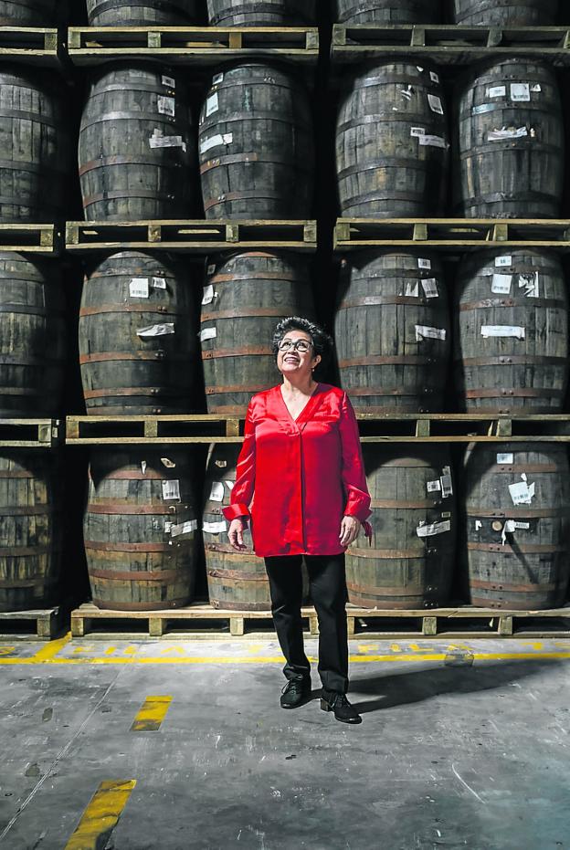 Veteranía. «Siempre he querido envejecer como el ron». :: e. c./