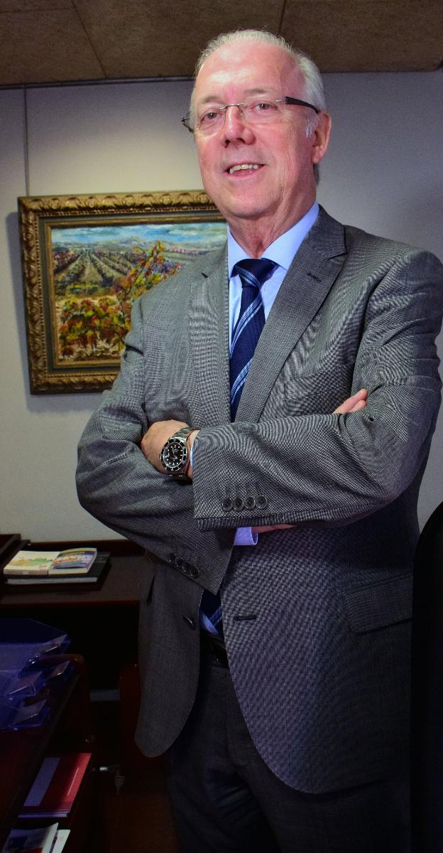 Fernando Salamero, presidente del Consejo Regulador de la DOCa Rioja. :: miguel herreros/