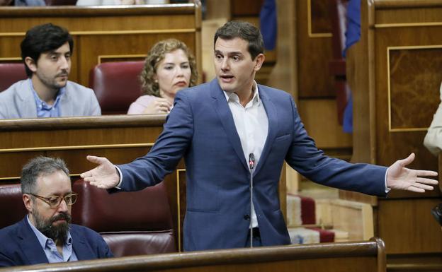 El líder de Ciudadanos, Albert Rivera.