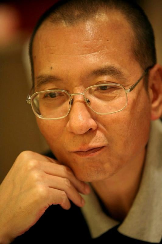 El disidente chino Liu Xiaobo.