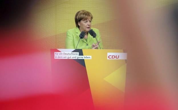 Angela Merkel.