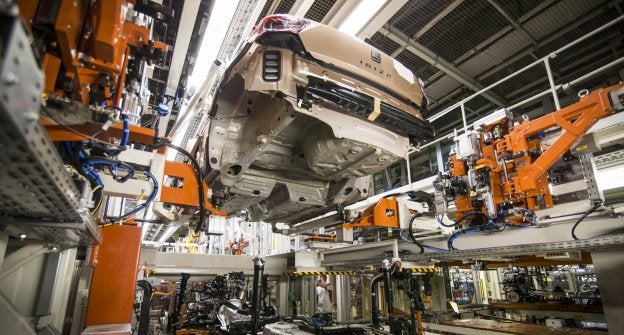 Planta de producción de Martorell, donde se produce el Seat Ibiza.