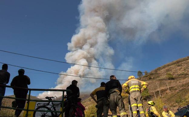 El incendio de Posadas, que ha quemado 98 hectáreas de masa forestal, ya está «controlado»