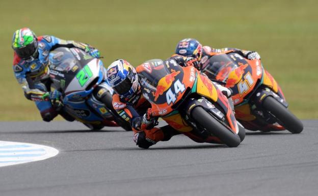 Miguel Oliveira durante la carrera./Efe