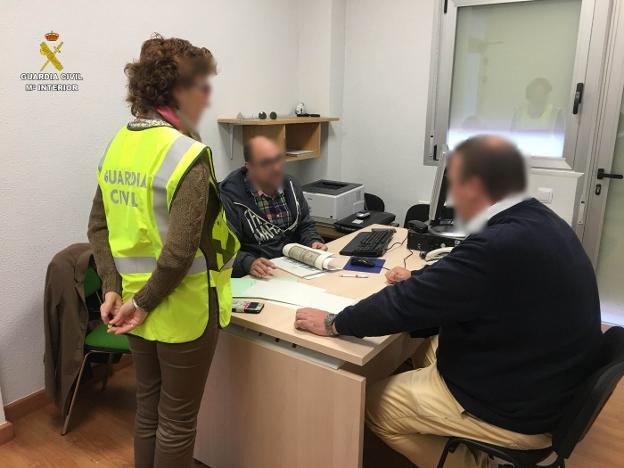 La 'operación Picaza' se inició en marzo pasado. :: G.C./