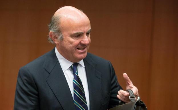 El ministro de Economía, Luis de Guindos./EFE