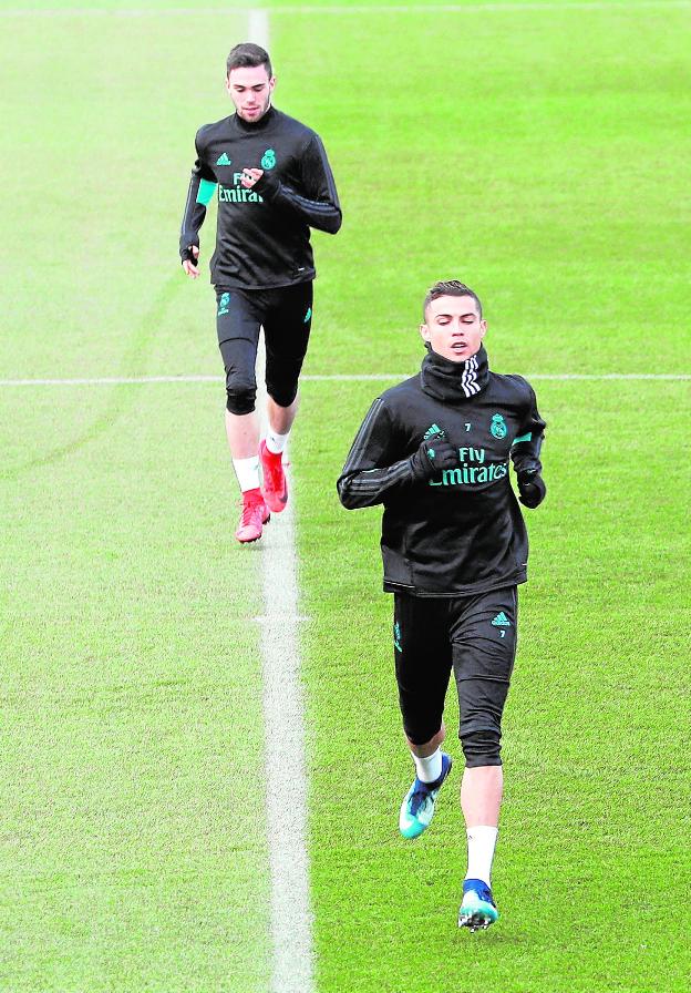 Cristiano Ronaldo, confiado en marcar hoy. :: efe/