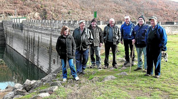 El pantano de Ortigosa, en la mañana del sábado. /Antonio Díaz Uriel