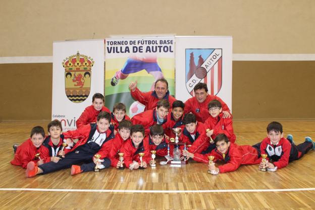 El CD Autol. Estuvo presente en casi todas las finales de la jornada./María Félez