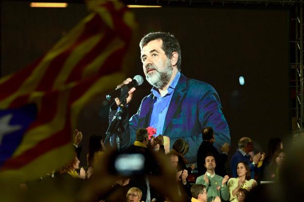 El líder independentista Jordi Sánchez. :: JAVIER SORIANO / afp/