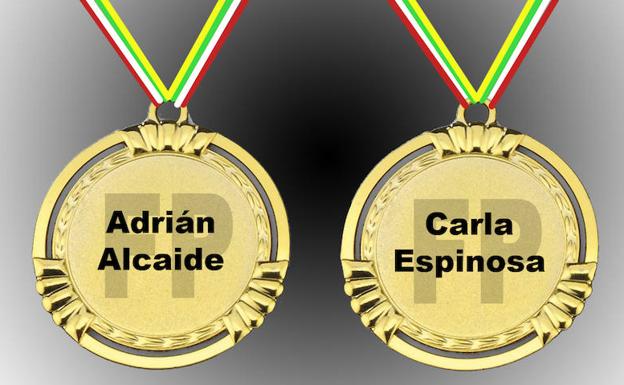Adrián Alcaide y Carla Espinosa, premios extraordinarios de FP
