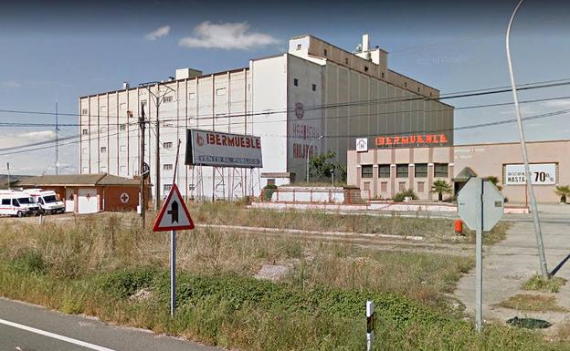Se incendia la harinera de Nájera