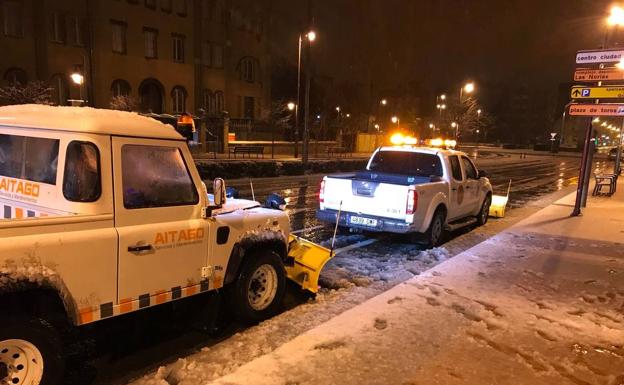 La zona este de Logroño, la más afectada por las nevadas