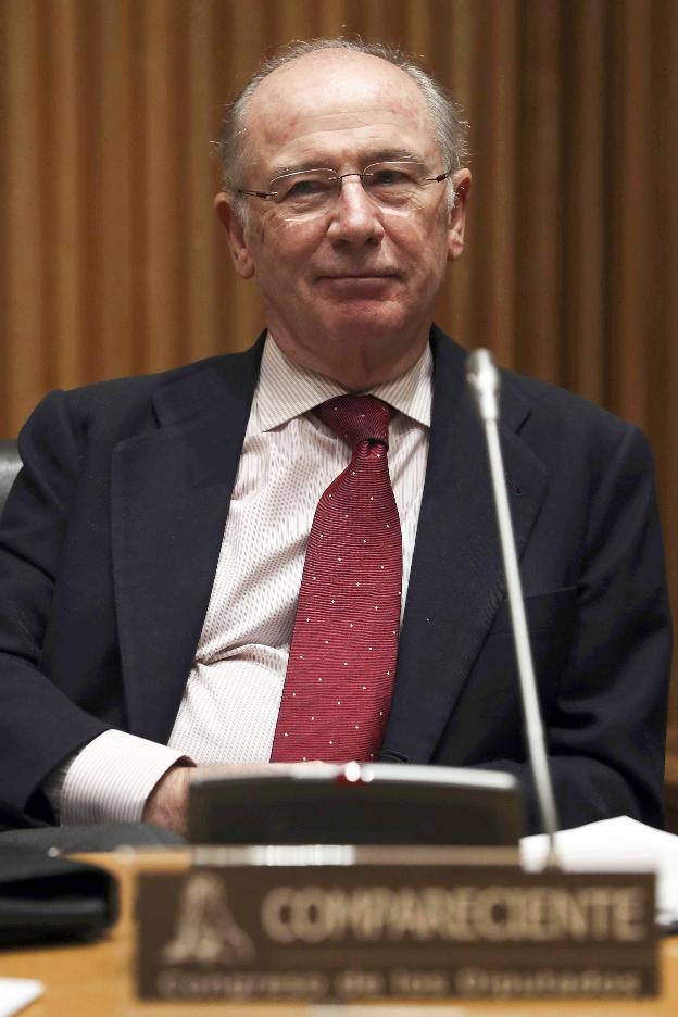 Rodrigo Rato. :: j.j. guillén / efe/