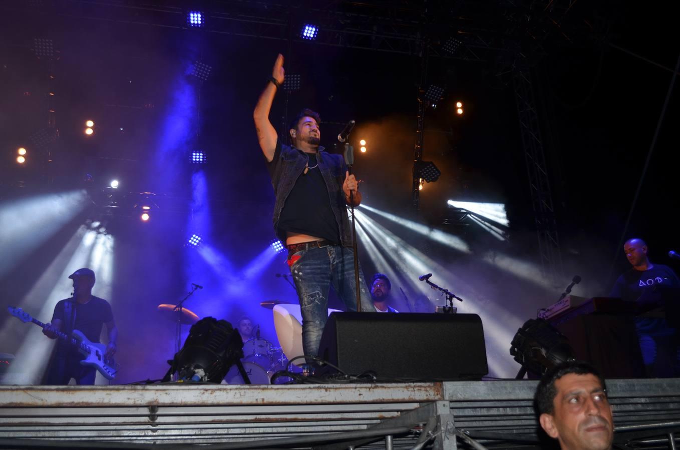 Orozco en el concierto de Calahorra en 2016