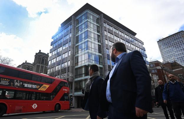 Sede del organismo británico de protección de datos, en Londres. :: Andy Rain / Efe/