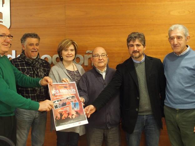 Presentación del concierto, ayer. :: ayto. de logroño/