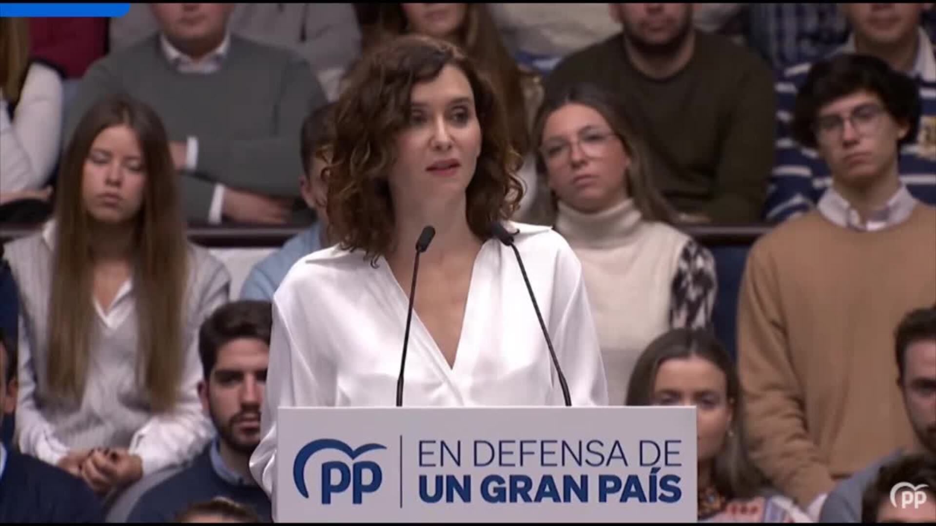 Ayuso Llama A Abrir Los Ojos Ante Un Gobierno De S Nchez Que Quiere