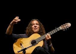 Tomatito, durante un recital en Madrid. :: EFE/
