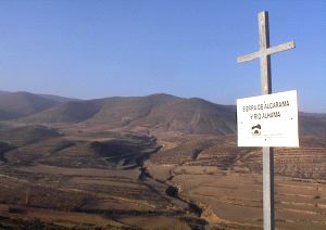 Sierra de Alcarama, vista entre Valdemadera y Aguilar, en el valle del Alhama-Linares./S. S. J./