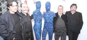 Los consagrados: José Carlos Balanza, Demetrio Navaridas, Félix Reyes y Óscar Cenzano. /JUAN MARÍN/
