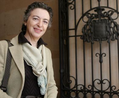 La escritora mexicana Bárbara Jacobs, viuda del escritor. / EFE/