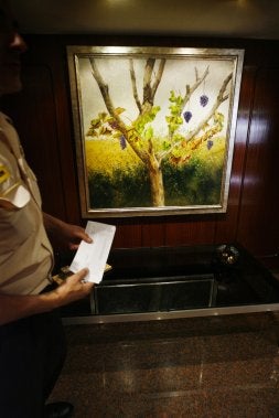 de Luis Xubero, una obra de la muestra. / J. RODRÍGUEZ/