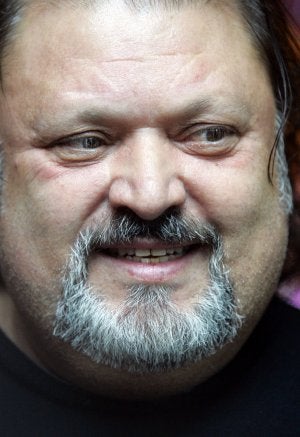 Vicente de Castro 'Parrita', ayer en Logroño. ::
JONATHAN HERREROS/