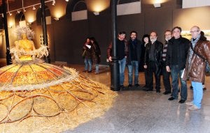 La exposición recorre los diez años de la iniciativa que tiene lugar en Santa Lucía de Ocón. ::
J.HERREROS/