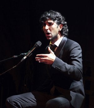 El cantaor onubense Francisco José Arcángel. ::
L.R./