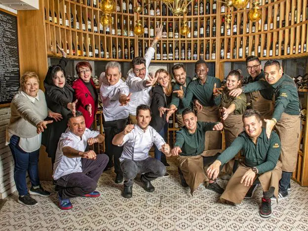 Una imagen del equipo de Wine Fandango, capitaneado por Aitor Esnal y Beatriz Martínez. ::.