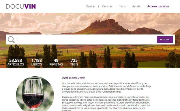 Nace docuvin.es, la base de datos internacional sobre vid y vino