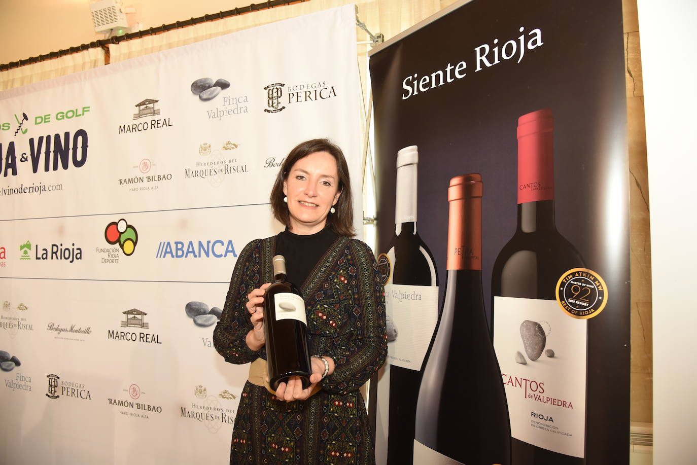 Cata de vinos de Finca Valpiedra en el Torneo Golf Rioja&Vino 