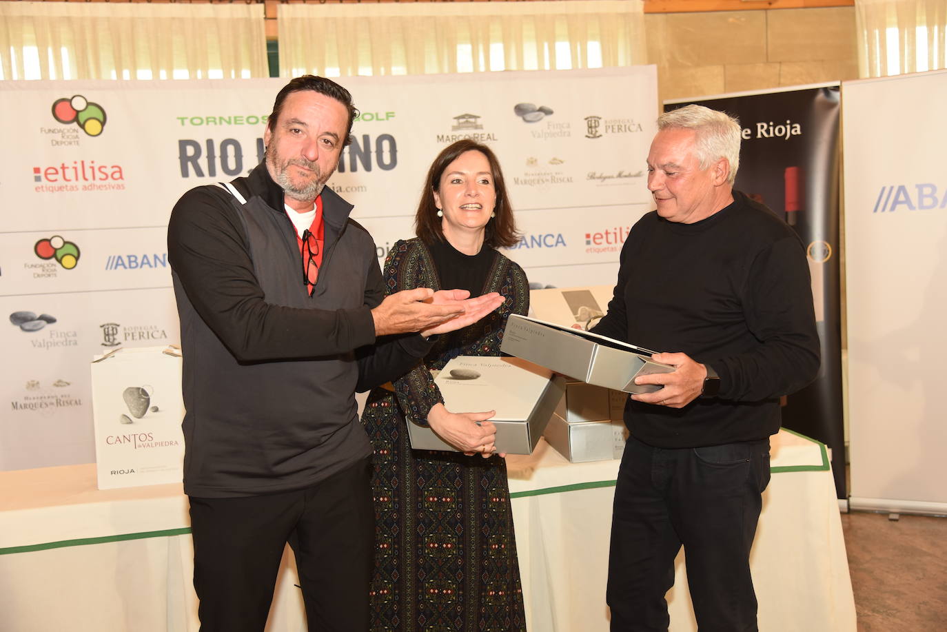 Entrega de premios del Torneo Golf Rioja&Vino de Finca Valpiedra
