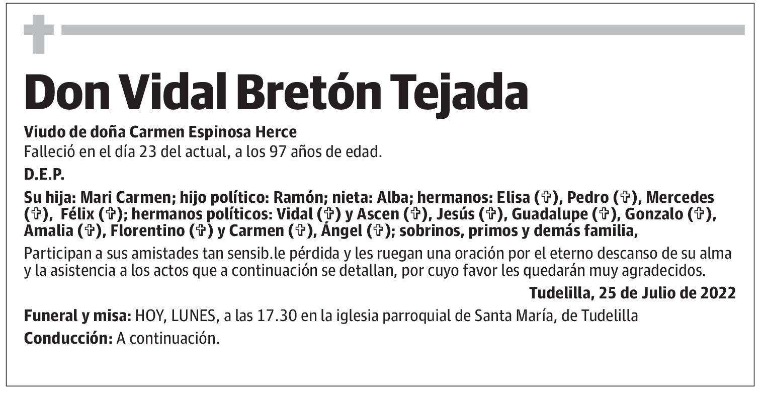 Don Vidal Bretón Tejada