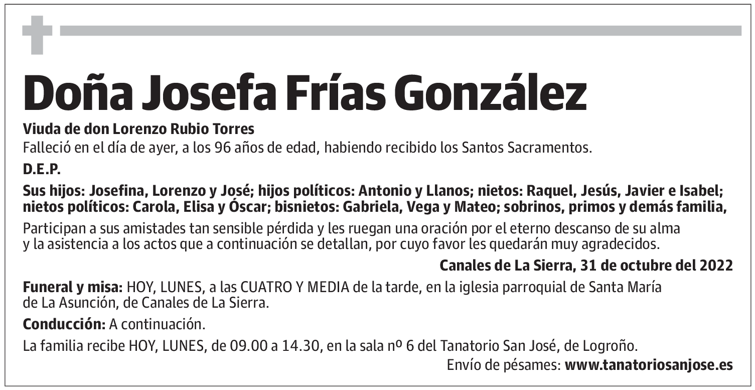 Doña Josefa Frías González