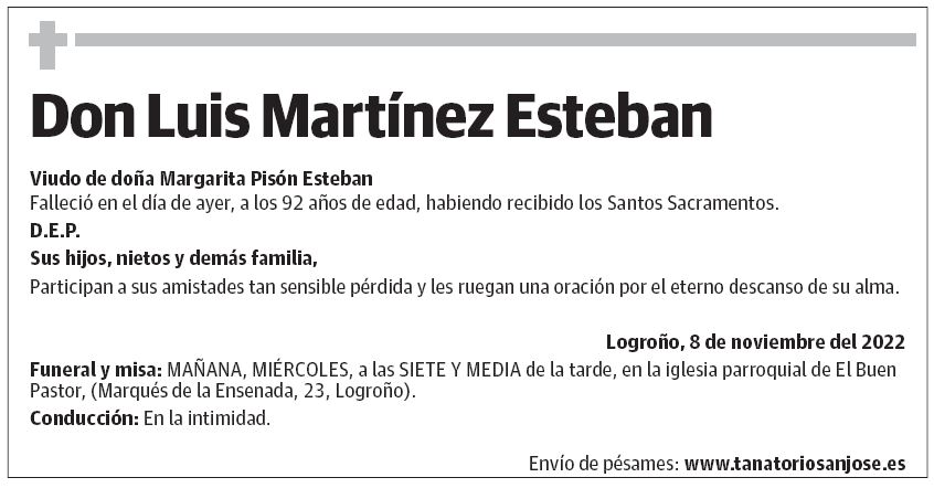Don Luis Martínez Esteban