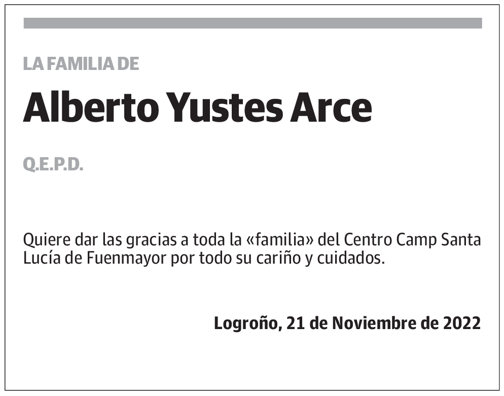 Alberto Yustes Arce