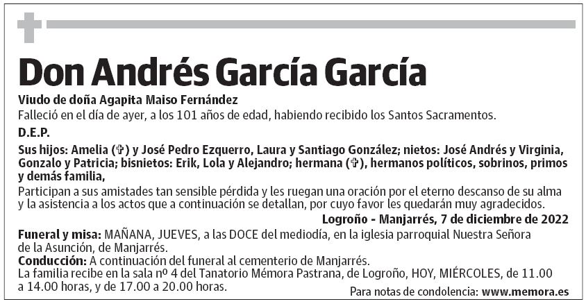 Don Andrés García García