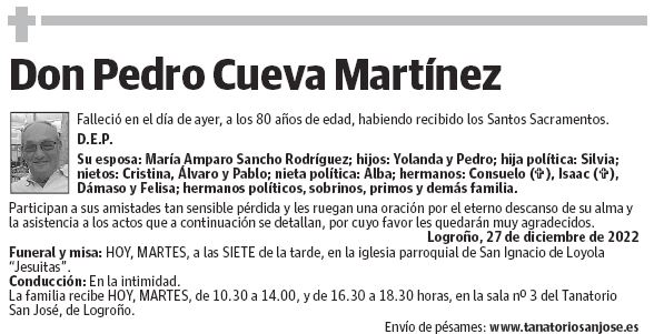 Don Pedro Cueva Martínez