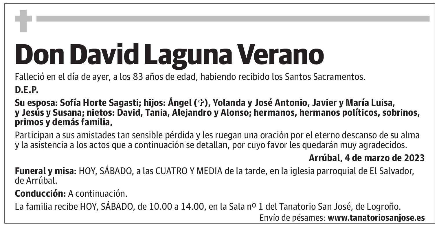 Don David Laguna Verano