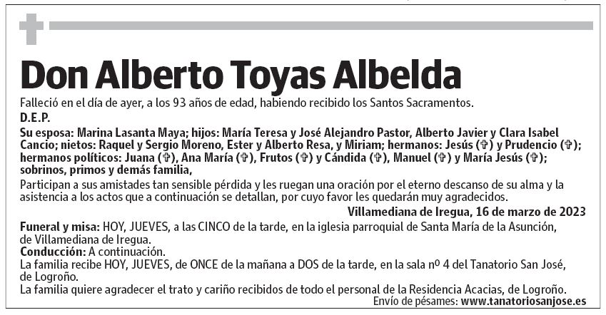 Don Alberto Toyas Albelda