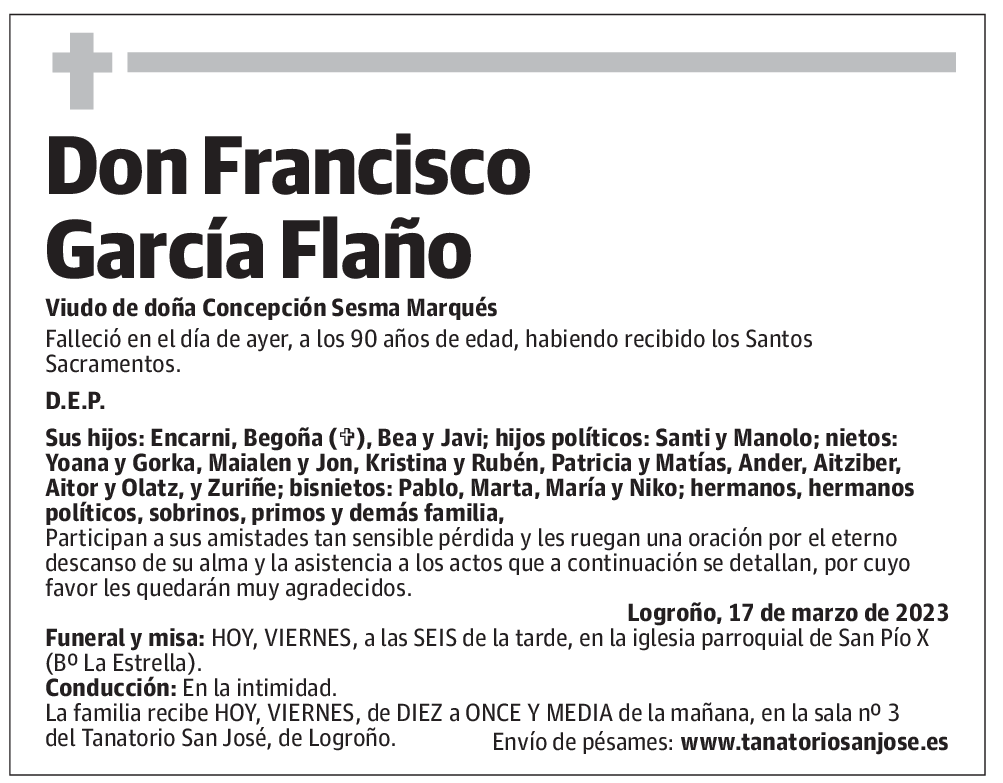 Don Francisco García Flaño