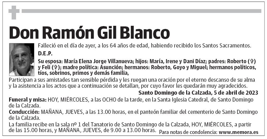 Don Ramón Gil Blanco