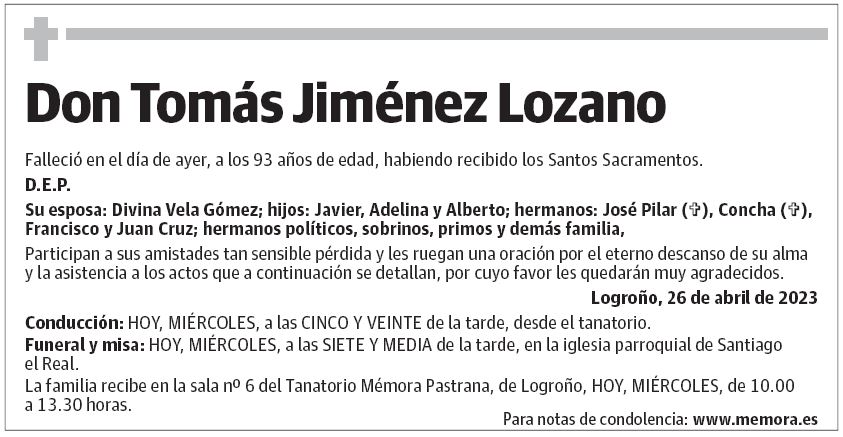 Don Tomás Jiménez Lozano