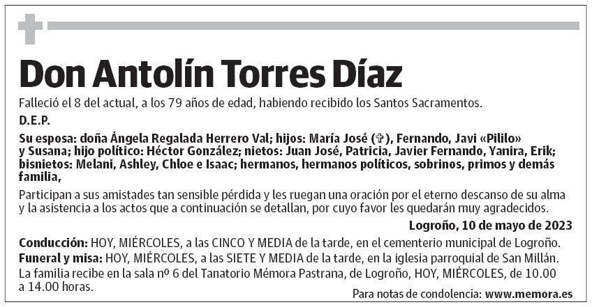 Don Antolín Torres Díaz