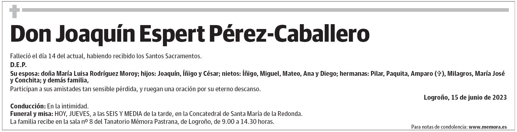 Don Joaquín Espert Pérez-Caballero